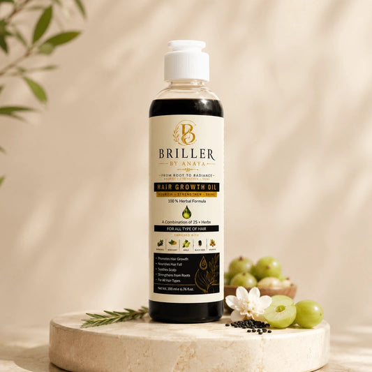 Briller Herbal Hair Oil Stronger Roots, Healthier Hair